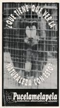 Caged animal