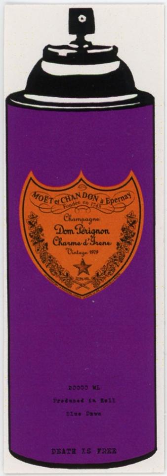 Death NYC -- Champagne Dom Perignon Charme D'Irene Vintage 1979 -- Produced In Hell -- Blue Dawn -- Death Is Free 
