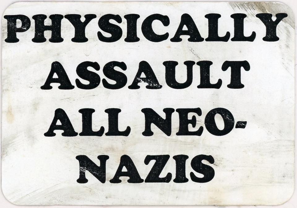 Physically Assault All Neo-Nazis