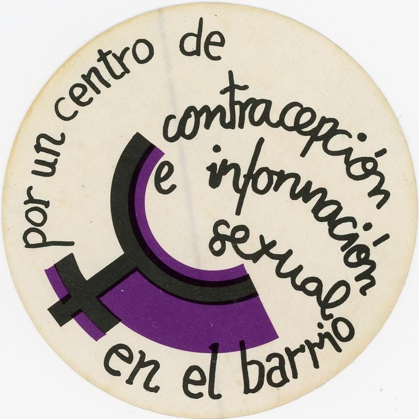 women's symbol purple black